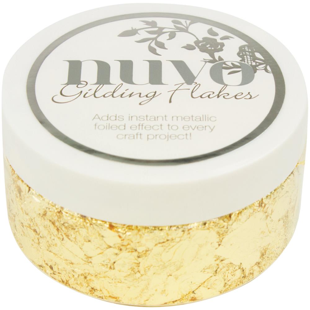 Nuvo Gilding Flakes- Radient Gold