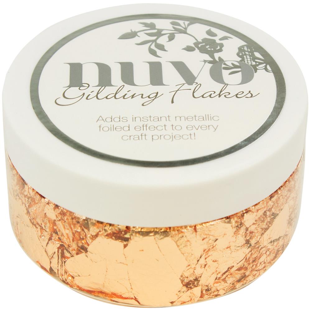 Nuvo Gilding Flakes-Sunkissed Copper