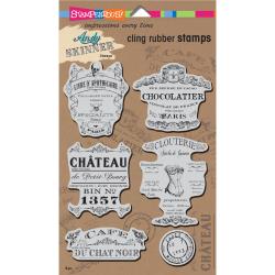  Andy Skinner Cling Stamps Shabby Chic